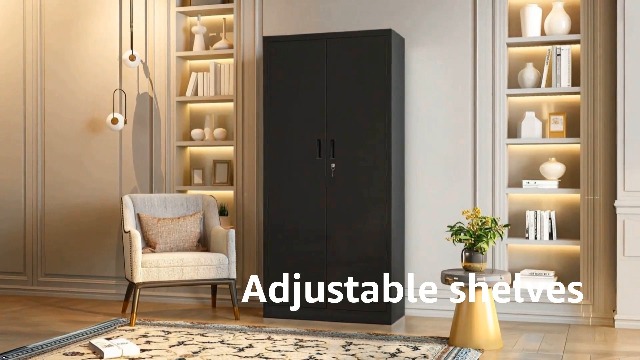 Amazon.com: BESFUR Metal Storage Cabinet, 71